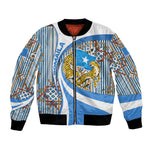Somalia Freedom Independence Bomber Jacket Leopard Flag Power Fist