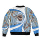 Somalia Freedom Independence Bomber Jacket Leopard Flag Power Fist