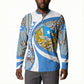 Somalia Freedom Independence Button Sweatshirt Leopard Flag Power Fist