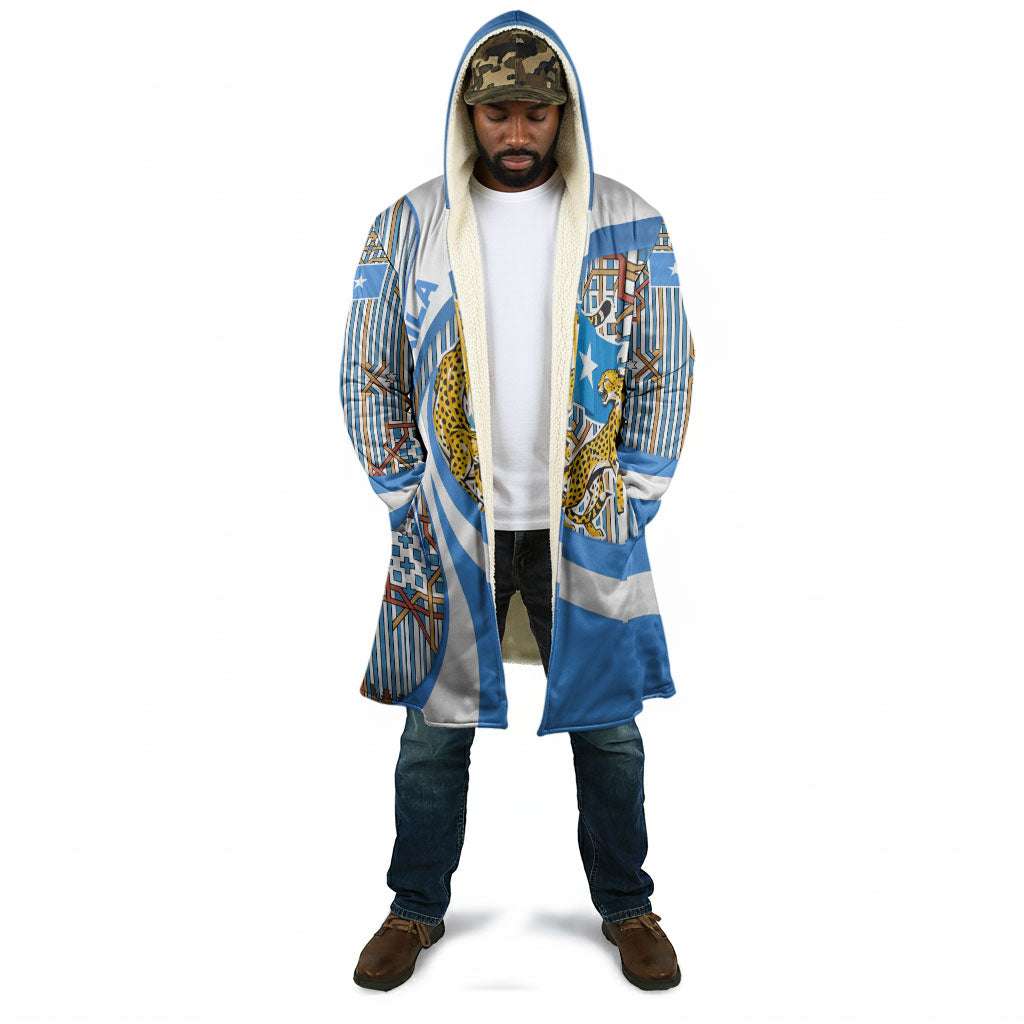 Somalia Freedom Independence Cloak Leopard Flag Power Fist