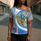 Somalia Freedom Independence Cross Shoulder Shirt Leopard Flag Power Fist