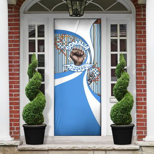 Somalia Freedom Independence Door Cover Leopard Flag Power Fist