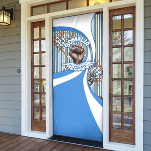Somalia Freedom Independence Door Cover Leopard Flag Power Fist