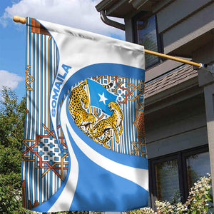 Somalia Freedom Independence Garden Flag Leopard Flag Power Fist