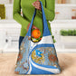 Somalia Freedom Independence Grocery Bag Leopard Flag Power Fist