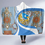 Somalia Freedom Independence Hooded Blanket Leopard Flag Power Fist