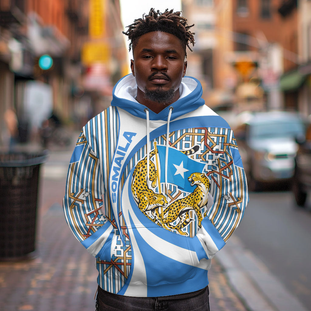 Somalia Freedom Independence Hoodie Leopard Flag Power Fist