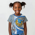 Somalia Freedom Independence Kid T shirt Leopard Flag Power Fist