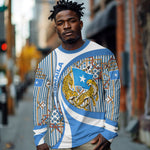 Somalia Freedom Independence Long Sleeve Shirt Leopard Flag Power Fist
