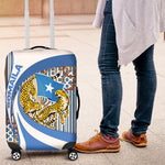Somalia Freedom Independence Luggage Cover Leopard Flag Power Fist