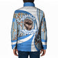 Somalia Freedom Independence Padded Jacket Leopard Flag Power Fist