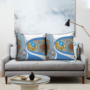 Somalia Freedom Independence Pillow Cover Leopard Flag Power Fist
