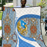 Somalia Freedom Independence Quilt Leopard Flag Power Fist