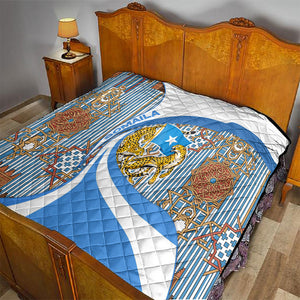 Somalia Freedom Independence Quilt Leopard Flag Power Fist