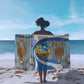 Somalia Freedom Independence Sarong Leopard Flag Power Fist