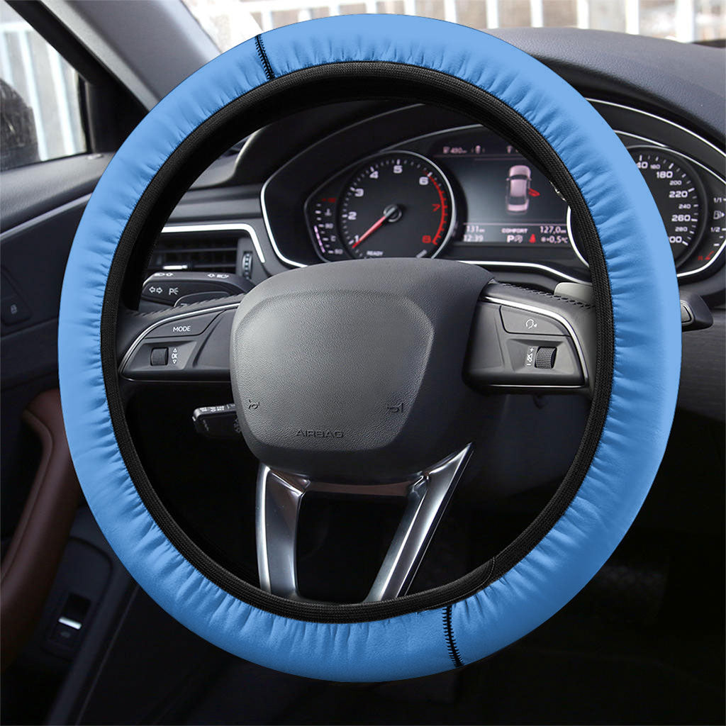 Somalia Freedom Independence Steering Wheel Cover Leopard Flag Power Fist