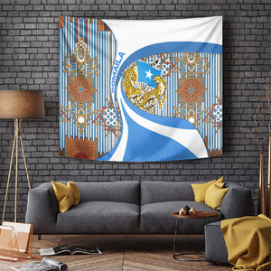 Somalia Freedom Independence Tapestry Leopard Flag Power Fist