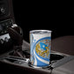 Somalia Freedom Independence Tumbler Cup Leopard Flag Power Fist