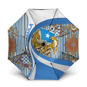 Somalia Freedom Independence Umbrella Leopard Flag Power Fist