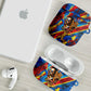 DR Congo Patrice Lumumba Football Victory AirPods Case African Pride Leopard And Flag