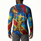 DR Congo Patrice Lumumba Football Victory Button Sweatshirt African Pride Leopard And Flag
