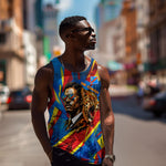 DR Congo Patrice Lumumba Football Victory Men Tank Top African Pride Leopard And Flag