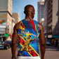 DR Congo Patrice Lumumba Football Victory Men Tank Top African Pride Leopard And Flag