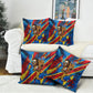 DR Congo Patrice Lumumba Football Victory Pillow Cover African Pride Leopard And Flag
