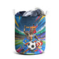 DR Congo Patrice Lumumba Laundry Basket Kinshasa Stadium Flag - King Of Kinshasa Football