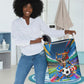 DR Congo Patrice Lumumba Laundry Basket Kinshasa Stadium Flag - King Of Kinshasa Football