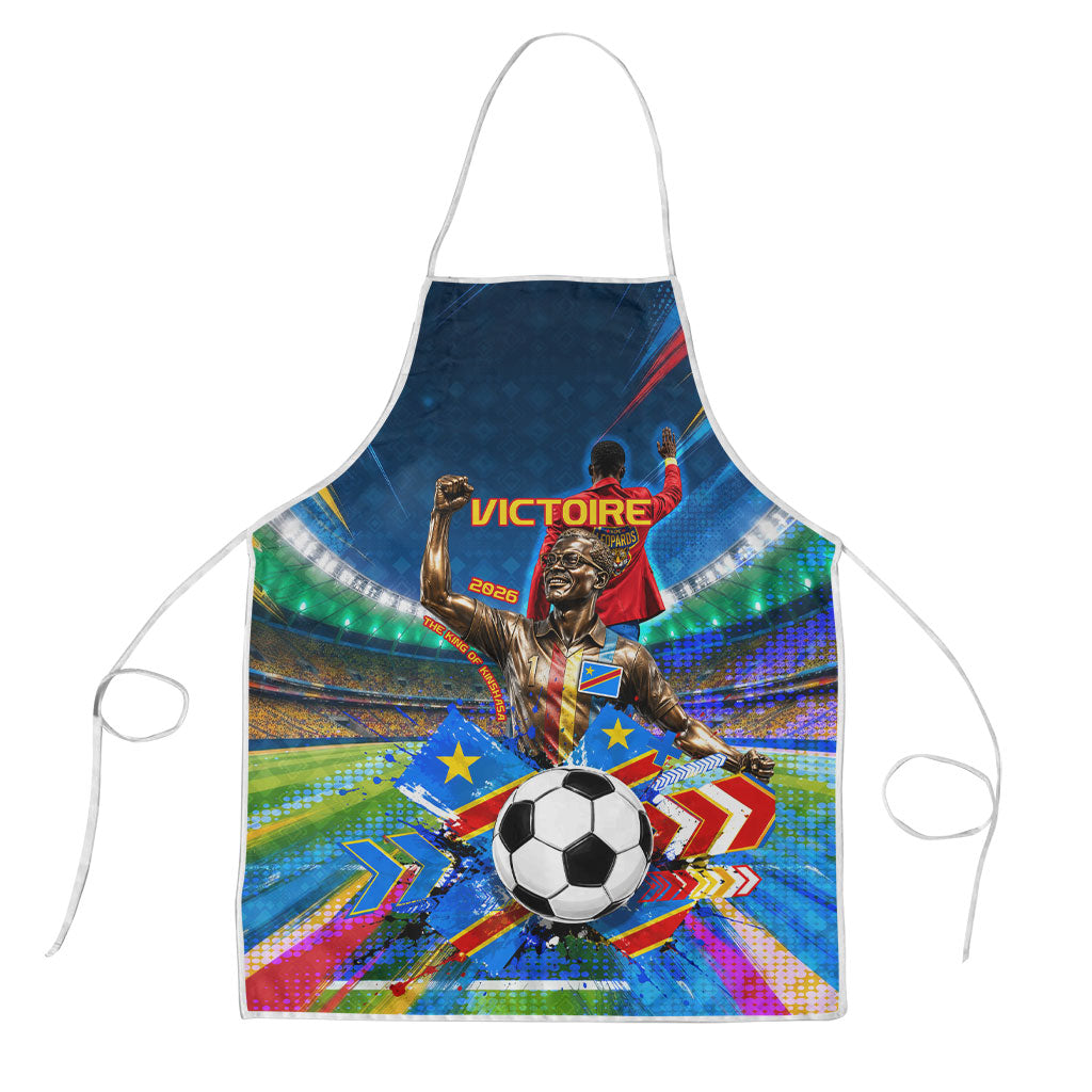 DR Congo Patrice Lumumba Apron Kinshasa Stadium Flag - King Of Kinshasa Football