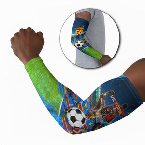 DR Congo Patrice Lumumba Arm Sleeves Kinshasa Stadium Flag - King Of Kinshasa Football