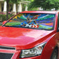 DR Congo Patrice Lumumba Auto Sun Shade Kinshasa Stadium Flag - King Of Kinshasa Football