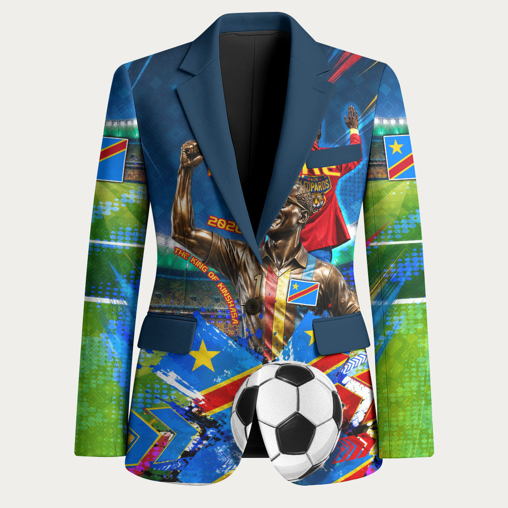 DR Congo Patrice Lumumba Blazer Kinshasa Stadium Flag - King Of Kinshasa Football