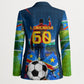 DR Congo Patrice Lumumba Blazer Kinshasa Stadium Flag - King Of Kinshasa Football