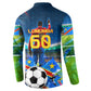 DR Congo Patrice Lumumba Button Sweatshirt Kinshasa Stadium Flag - King Of Kinshasa Football