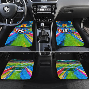 DR Congo Patrice Lumumba Car Mats Kinshasa Stadium Flag - King Of Kinshasa Football