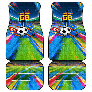 DR Congo Patrice Lumumba Car Mats Kinshasa Stadium Flag - King Of Kinshasa Football