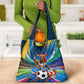 DR Congo Patrice Lumumba Grocery Bag Kinshasa Stadium Flag - King Of Kinshasa Football