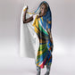 DR Congo Patrice Lumumba Hooded Blanket Kinshasa Stadium Flag - King Of Kinshasa Football