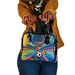 DR Congo Patrice Lumumba Shoulder Handbag Kinshasa Stadium Flag - King Of Kinshasa Football