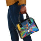 DR Congo Patrice Lumumba Shoulder Handbag Kinshasa Stadium Flag - King Of Kinshasa Football