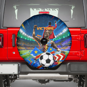 DR Congo Patrice Lumumba Spare Tire Cover Kinshasa Stadium Flag - King Of Kinshasa Football
