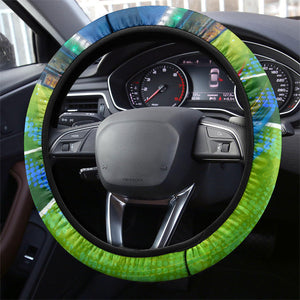 DR Congo Patrice Lumumba Steering Wheel Cover Kinshasa Stadium Flag - King Of Kinshasa Football