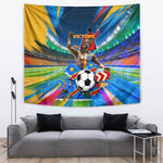 DR Congo Patrice Lumumba Tapestry Kinshasa Stadium Flag - King Of Kinshasa Football