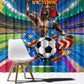 DR Congo Patrice Lumumba Window Curtain Kinshasa Stadium Flag - King Of Kinshasa Football