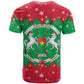 Christmas Burkina Faso T shirt Snowflake Horses and Coat of Arms - African Pride