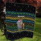 Tanzania Christmas Quilt African Santa Riding Elephant Snowflakes - African Pride