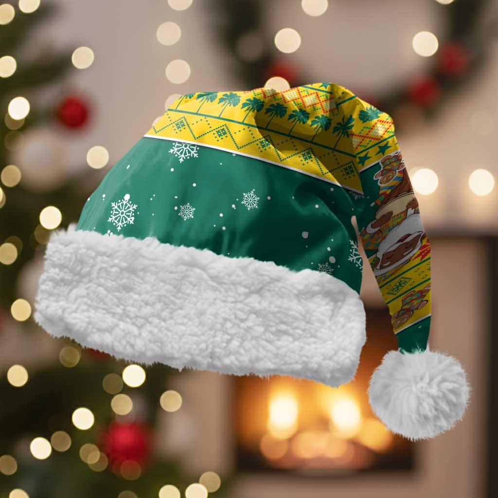 Togo Christmas Santa Hat African Santa Lion Drummer Gingerbread - African Pride