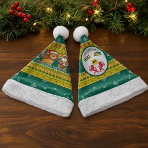 Togo Christmas Santa Hat African Santa Lion Drummer Gingerbread - African Pride